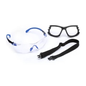 Kit Óculos de Segurança Incolor Antiembaçante CA 39190 SOLUS 1000 3M