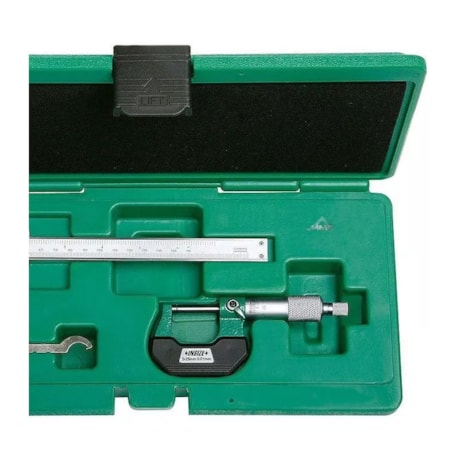 Kit Paquímetro Analógico 150mm e Micrômetro Externo 25mm com Estojo 5002-1 INSIZE -8060e114-5e7f-4ae4-bab0-7f95c0b9b678