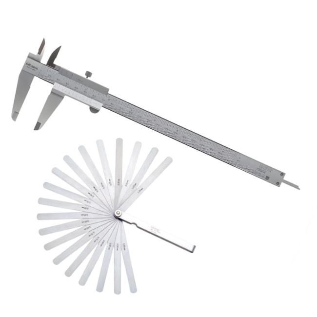 Kit Paquímetro Analógico Universal 8