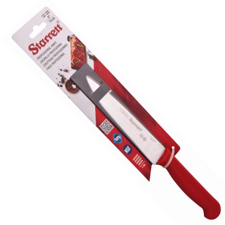 Kit para Churrasco com 3 Facas 1 Chaira e 1 Pedra de Afiar Cabo Vermelho BKK-6R STARRETT-91c49e73-09ce-47a9-a518-4c4cda5e48c0