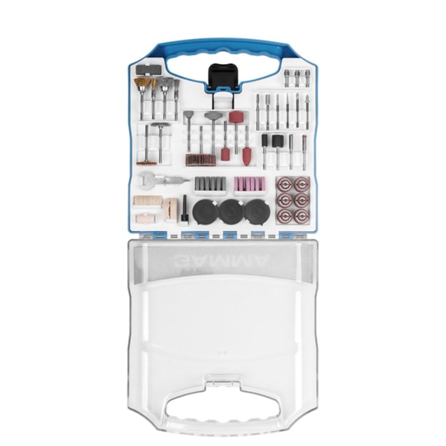Kit para Microrretífica de Uso Geral com 180 Peças G19507AC GAMMA-06fc84e9-2067-4e2f-9954-e575597666c8