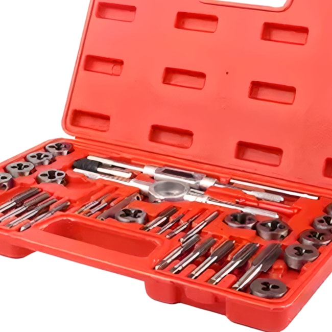 Kit para Roscar em Milímetro com 40 Peças 100MM40WS HTOM-ca4222ea-0031-40a7-8103-1909cc5bc740