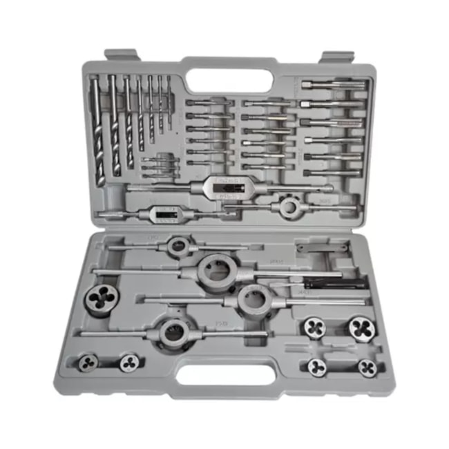 Kit para Roscar em Milímetro HSS com 45 Peças 42183 HTOM-29a41e5e-06f2-4a02-8b6d-ba244f95fde4