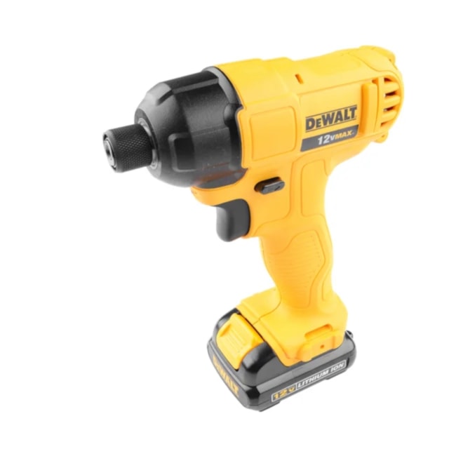 Kit Parafusadeira Furadeira + Parafusadeira de Impacto 12V Bivolt DCK199C2 DEWALT + Jogo de Brocas e Pontas BLACK DECKER 16 Peças-c527b0f5-52f9-4320-be89-0d58d9511824