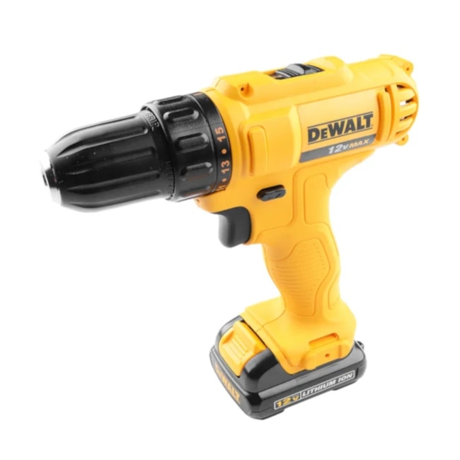 Kit Parafusadeira Furadeira + Parafusadeira de Impacto 12V Bivolt DCK199C2 DEWALT + Jogo de Brocas e Pontas BLACK DECKER 16 Peças-4bf8214b-39f1-42b4-8d34-bbbdf581e34b
