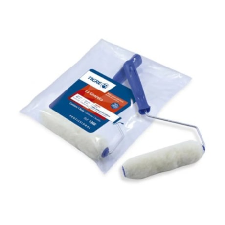 Kit Pintor com Pulverizador Suporte para Rolo Rebolo de Pintura Máscara 3 Betumadeira Fita Luva e 10 Lixas -ee10eb17-37b1-4f83-bc4a-18118a18ede9