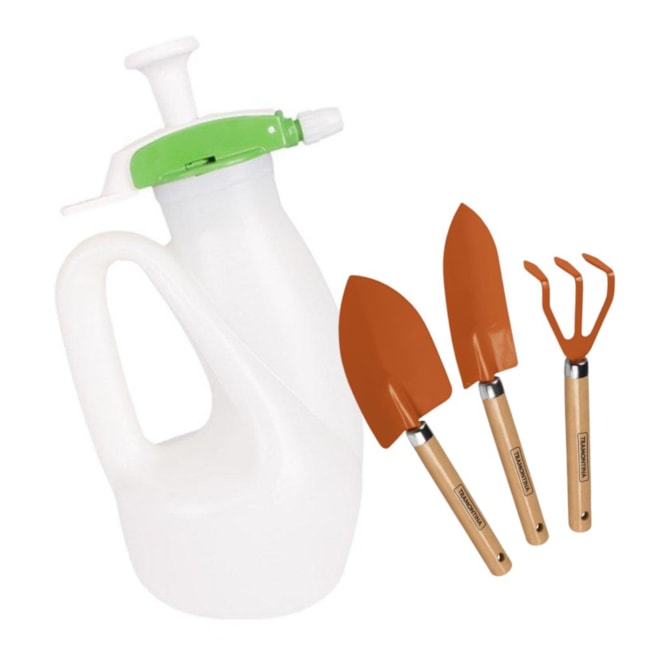 Kit Pulverizador de Compressão Prévia PCP-1,25 GUARANY e Conjunto de Jardinagem para Vasos com 3 Peças 78102801 TRAMONTINA-442fc183-1d0b-49c3-b92a-6256feda612c