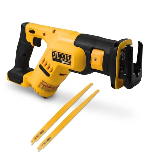Kit Serra Sabre Compacta 20V Max DEWALT DCS387B + Lâminas para Madeira-59487120-74a5-40b1-98cf-e88635987980