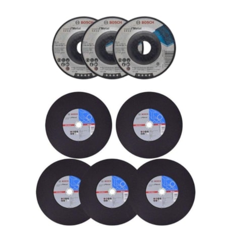 Kit Serralheiro com Serra de Corte Rápido + Esmerilhadeira Angular + Jogo de Chaves de Fenda e Phillips BOSCH-c4826b76-a52a-4c86-a1b6-a9da21c58bbf