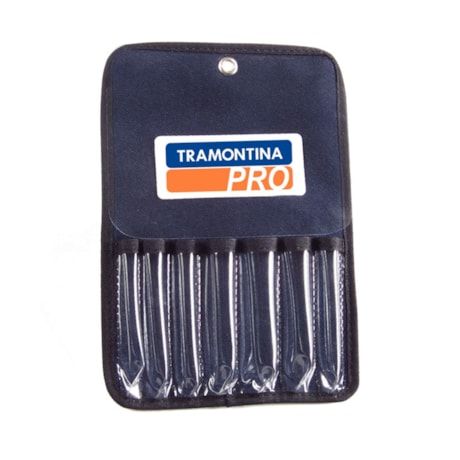 Kit Talhadeira Punção Saca Pino 8 Peças 44473/208 TRAMONTINA PRO