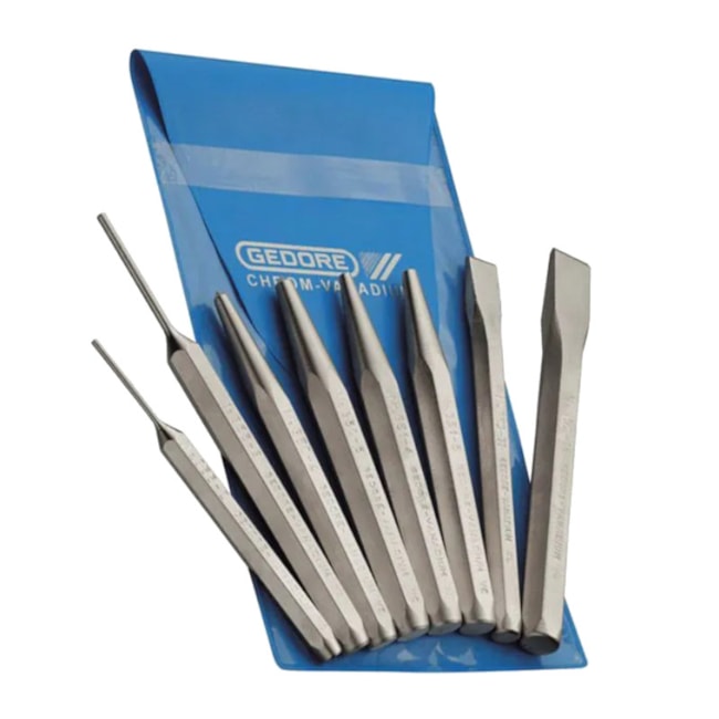 Kit Talhadeiras Punção Saca Pino 8 Peças 245A GEDORE-a0ea2cec-bc33-4cf6-911f-09abf6ddb218