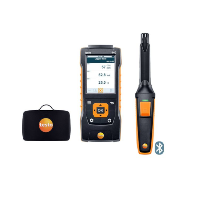 Kit Umidade/Temperatura/CO2 com Bluetooth 440 0563 4405 TESTO-febfe748-758f-482d-b513-15d7e2abbc0b