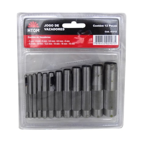 Kit Vazador Manual Redondo com 12 Peças 41212 HTOM -43ead125-e730-44ec-b701-11e817fe5d03