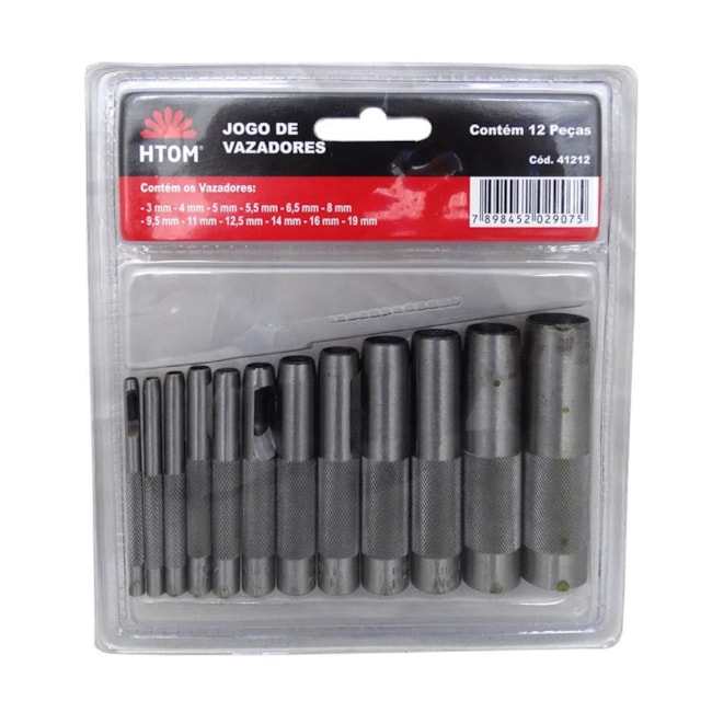 Kit Vazador Manual Redondo com 12 Peças 41212 HTOM -d1ac1f45-21d4-4292-95a2-646342ad273f