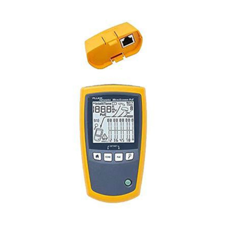 Kit Verificador de Cabos Microscanner MS2-POE-KIT FLUKE