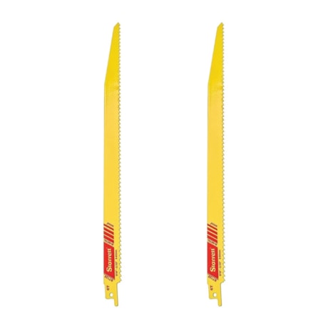 Lâmina Bimetal Serra Sabre 12'' 6 Dentes 2 Peças BT126-2 STARRETT-77cbc557-cebb-4e47-9b8f-79217289a330