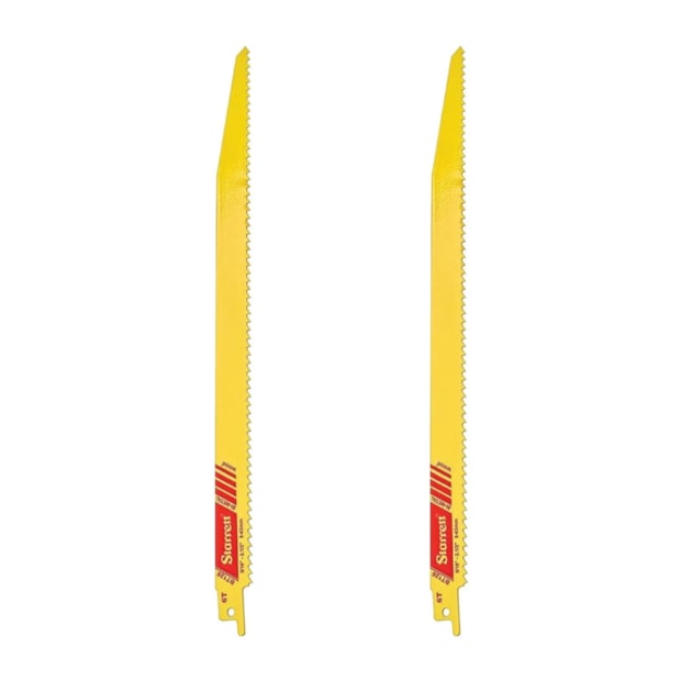 Lâmina Bimetal Serra Sabre 12'' 6 Dentes 2 Peças BT126-2 STARRETT-699e14ae-c044-408b-892b-90d304afab69