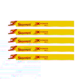 Lâmina Bimetal Serra Sabre 12'' 610VPR 5 Peças BT12610-5 STARRETT