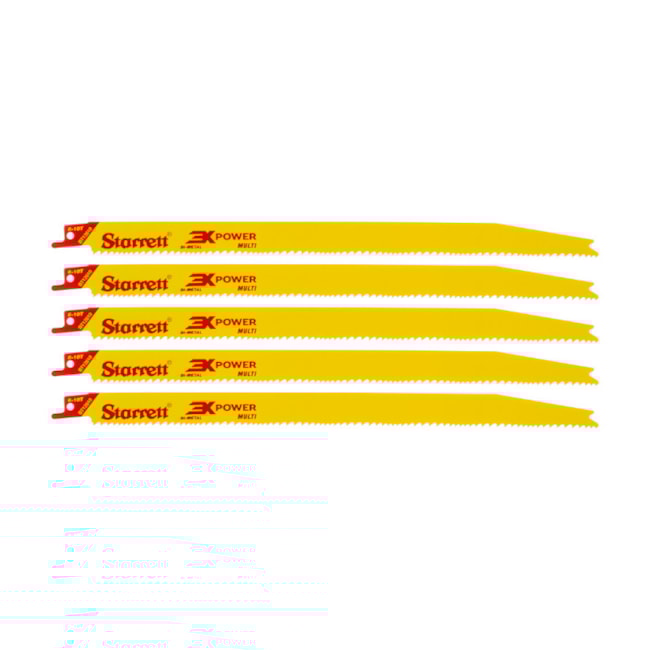 Lâmina Bimetal Serra Sabre 12'' 610VPR 5 Peças BT12610-5 STARRETT-7f5f5b7c-5b07-4be4-8015-d05189607ebd