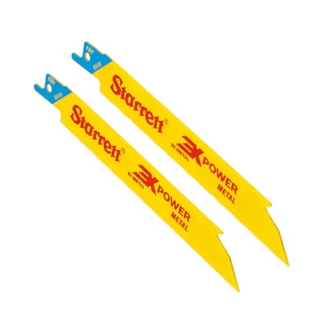 Lâmina Bimetal Serra Sabre 6'' 18 Dentes 2 Peças B618-2 STARRETT-99082101-7eca-4603-bff7-8820fba7433a