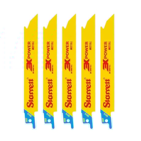 Lâmina Bimetal Serra Sabre 6'' 18 Dentes 5 Peças B618-5 STARRETT-9cbe5fd7-1268-4a5e-906a-2ddb80255dcf