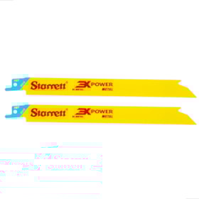 Lâmina Bimetal Serra Sabre 8'' 18 Dentes 2 Peças B818-2 STARRETT