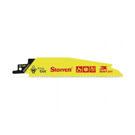 Lâmina Bimetal Serra Sabre 8'' 18 Dentes 5 Peças BR818-5 STARRETT