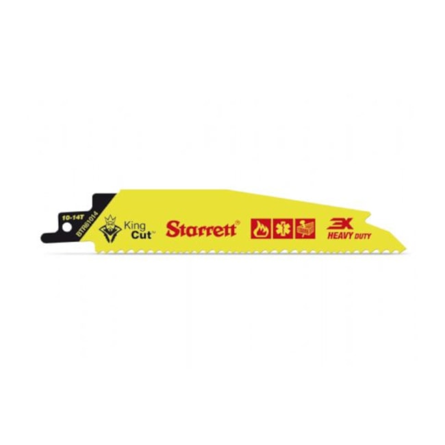Lâmina Bimetal Serra Sabre 8'' 18 Dentes 5 Peças BR818-5 STARRETT-59c511e2-bd0e-412f-b606-2fb8a6bdfc89