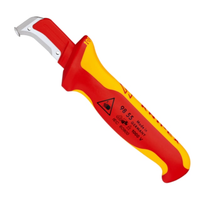 Lâmina de Retirar Capa com Sapata Deslize Isolada 1000V VDE 98 55 KNIPEX-88383268-9f8d-4752-bd7a-7872dbc616a6