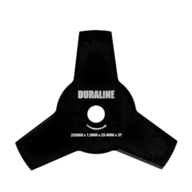 Lâmina de Roçadeira de 3 Pontas 255mm x 1