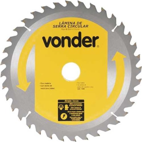 Lâmina de Serra Circular com 48 Dentes 300X30 4650300480 VONDER