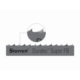 Lâmina de Serra Fita 6mm x 0,65mm Dentição 24 Rolo 30 Metros DFB6X24/S-30 STARRETT