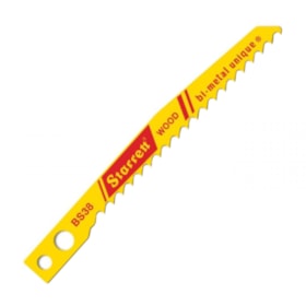 Lâmina de Serra Tico Tico Bimetal para Madeira 65 mm 5 Peças BS38 STARRETT