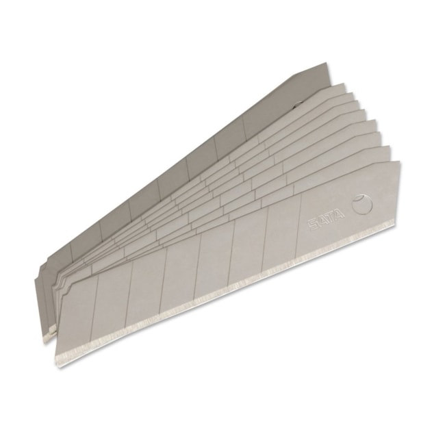 Lâmina Estilete Trapezoidal 18mm Tubo com 10 Peças ST93436 SATA-c0103e69-3f44-4bfa-a616-36fe9ea533dd