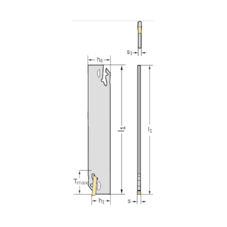 Lâmina para Bedame Externo 32x50 ES 3mm GX24 Direito G1042.32N-3T50GX24 WALTER-e4896588-c3e5-4190-8a12-486fc6fe3ec6