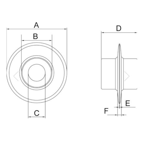 Lâmina para Corta Tubo em Aço M2 Temperado 44036/550 TRAMONTINA PRO-23f473a0-07e8-4049-ab9c-62c66f86663e