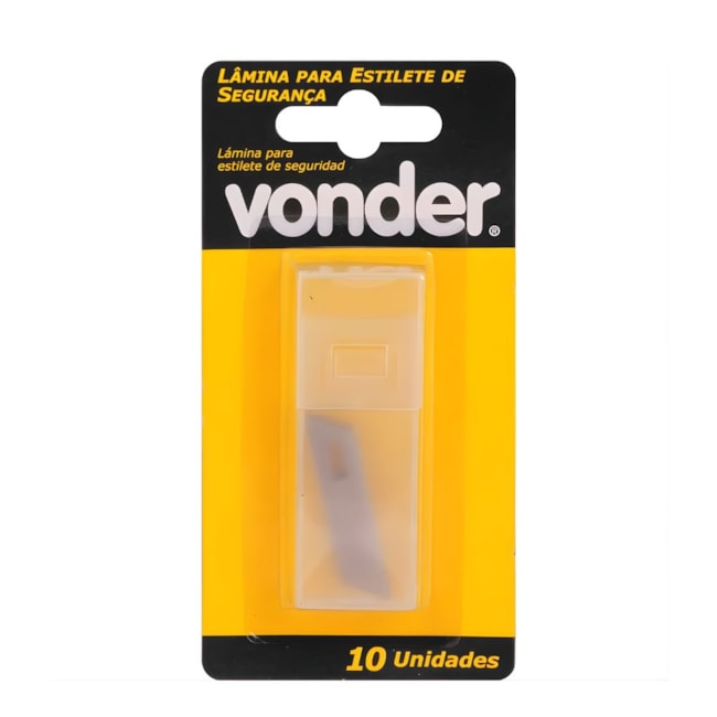 Lâmina para Estilete de Segurança 9mm com 10 Peças 3599009010 VONDER-ed56966d-c144-423e-9deb-5d413d3e74de