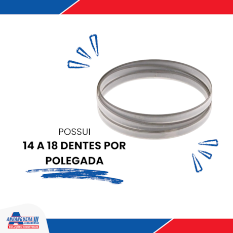 Lâmina Serra Fita Univerz 13 x 0.50mm x 14-18 Dentes 1.47MTS 1101-3 STARRETT-bac5aace-82d7-4127-83ce-dc8b0b688741