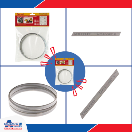Lâmina Serra Fita Univerz 13 x 0.50mm x 14-18 Dentes 1.47MTS 1101-3 STARRETT-6972f6f4-b533-41ba-9e9e-4d5917e53f4e