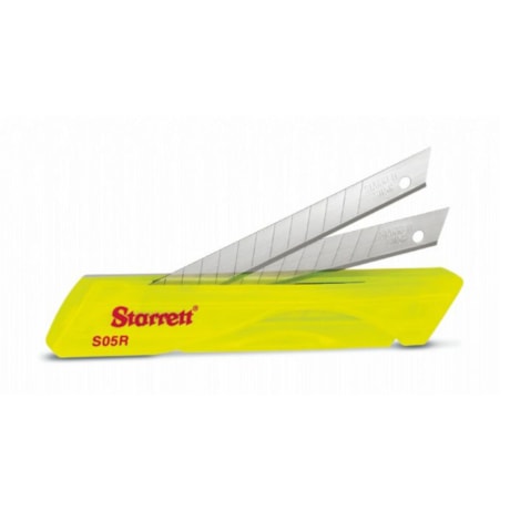 Lâminas 9.5mm para Estilete com 10 Peças KS05R STARRETT