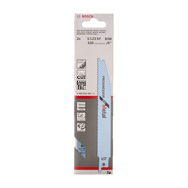 Lâminas de Serra Sabre Bimetal 150mm 2 Peças S123XF 2608654401 BOSCH-2e02cdc1-21da-4a92-b3c1-5359f1cc106a