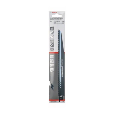 Lâminas de Serra Sabre Endurance For Heavy Metal 5 Peças 2608657528 BOSCH-69bcb759-66a8-4697-ba3f-ad7dda39a06e