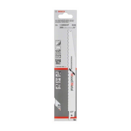 Lâminas de Serra Sabre para Metal e Madeira 2 Peças 2608654405 BOSCH-87357f83-229b-4299-86ed-207f58235e11