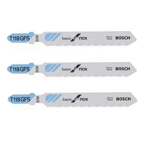 Lâminas de Serra Tico Tico Bimetal 57 mm para Aço Inoxidável 3 Peças T118GFS 2608636664 BOSCH-f885b7ad-b29c-4ec1-9a1e-2e3a4cac9d9e