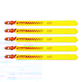 Lâminas de Serra Tico Tico Bimetal Multi 100 mm 5 Peças BU418 STARRETT