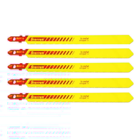 Lâminas de Serra Tico Tico Bimetal Multi 100 mm 5 Peças BU418 STARRETT-7edfb542-7edd-4d48-8c41-0f3127f23b5c