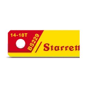 Lâminas de Serra Tico Tico Bimetal para Máquinas Pneumáticas 13 mm 5 Peças BS229-5 STARRETT
