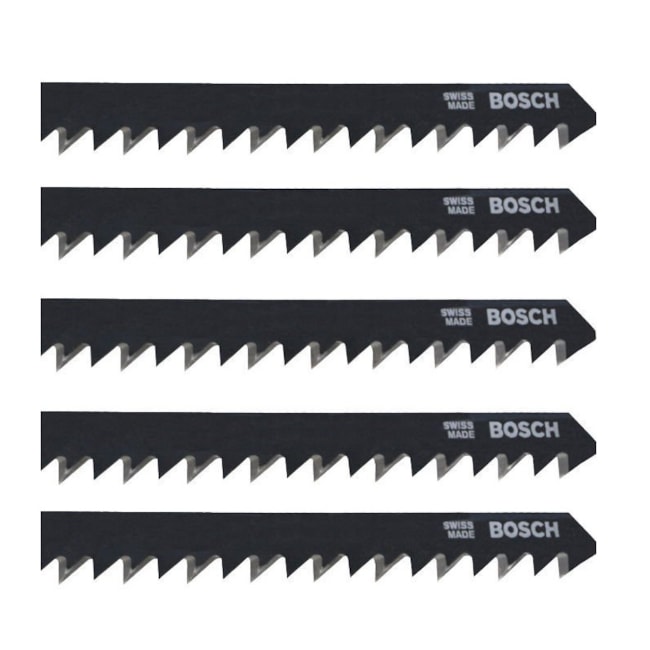 Lâminas de Serra Tico-Tico para Madeira 126mm 5 Peças T344D 2608667303 BOSCH-1c688f0d-fe69-47a7-aa30-dbdc259fb07c