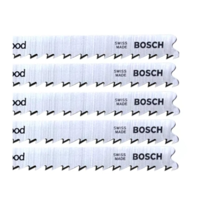 Lâminas de Serra Tico Tico para Madeira 74mm 5 Peças T101B 2608667305 BOSCH-86f7ece0-760d-40a1-a637-dc9c6d7531f8