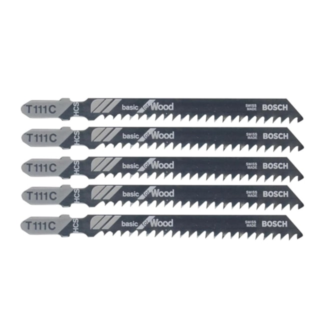 Lâminas de Serra Tico-Tico para Madeira 74mm 5 Peças T111C 2608667300 BOSCH-204e78cb-5b6e-4f62-be7c-461224800b3f